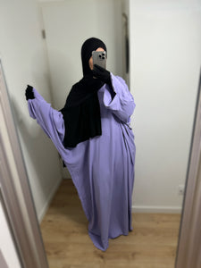 Abaya saoudienne Sawda - lila