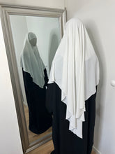 Afbeelding in Gallery-weergave laden, Khimar long en Jazz - Blanc