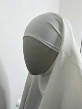 Afbeelding in Gallery-weergave laden, Khimar long en Jazz - Blanc