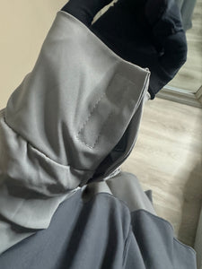 Abaya saoudienne - Gris anthracite