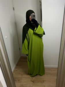 Robe laya - vert pomme