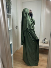 Charger l&#39;image dans la galerie, Ensemble Abaya Khimar en Jazz - Kaki