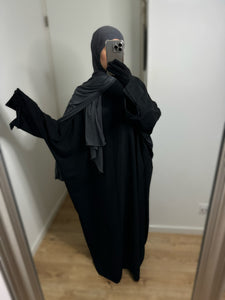 Abaya saoudienne Sawda - noir