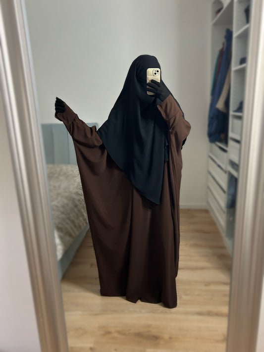 Abaya saoudienne - Marron