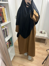 Afbeelding in Gallery-weergave laden, Robe pull en velour - Camel