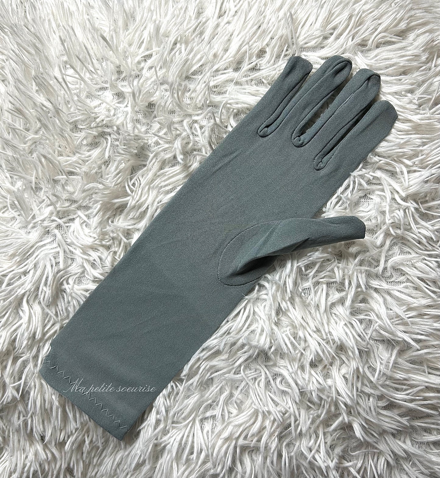 Gants gris