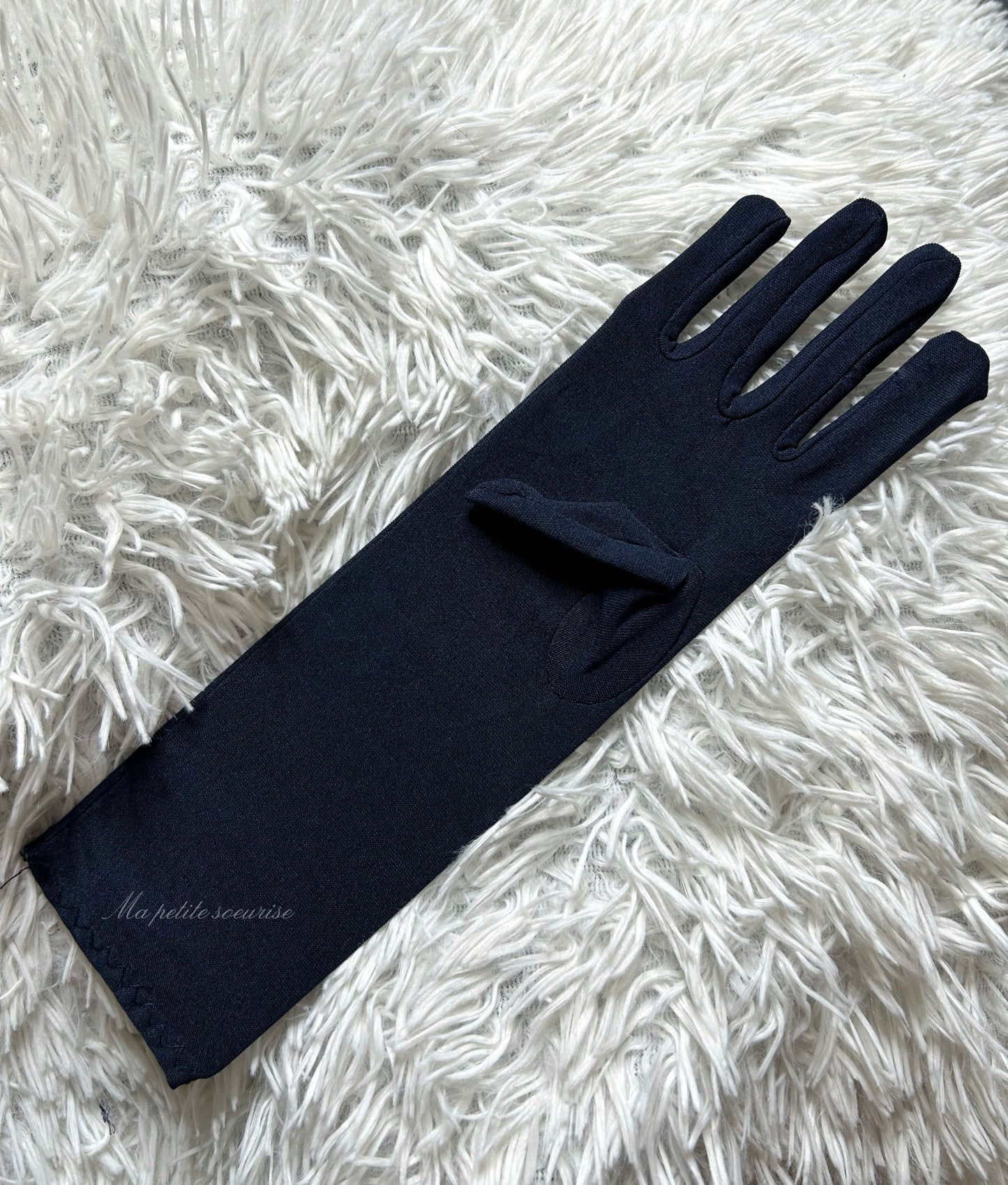 Gants bleu marine