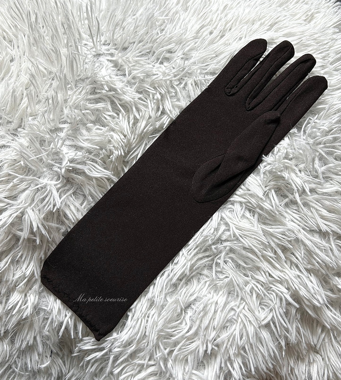 Gants marron