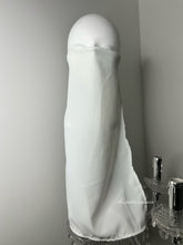 Afbeelding in Gallery-weergave laden, Half niqab blanc