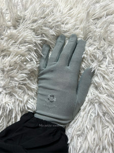 Gants gris