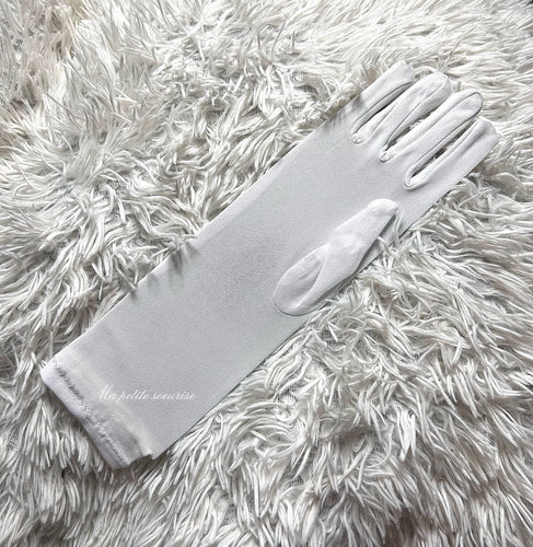 Gants blanc